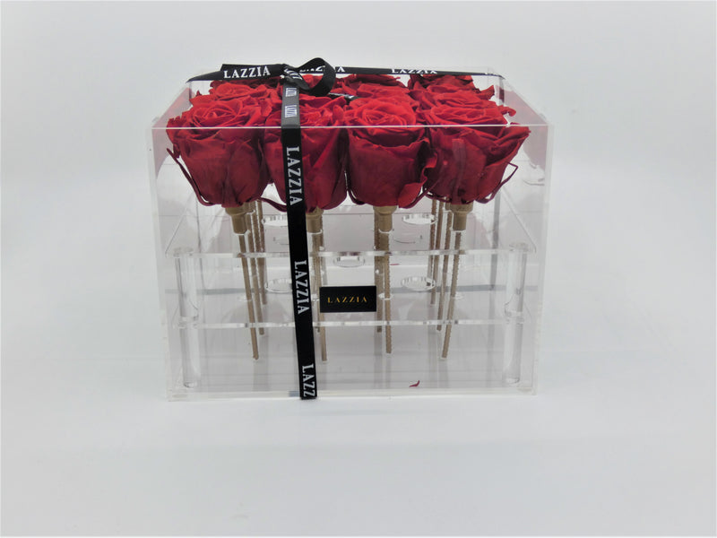 FOREVER Signature Collection - 16 Roses in a Square Box